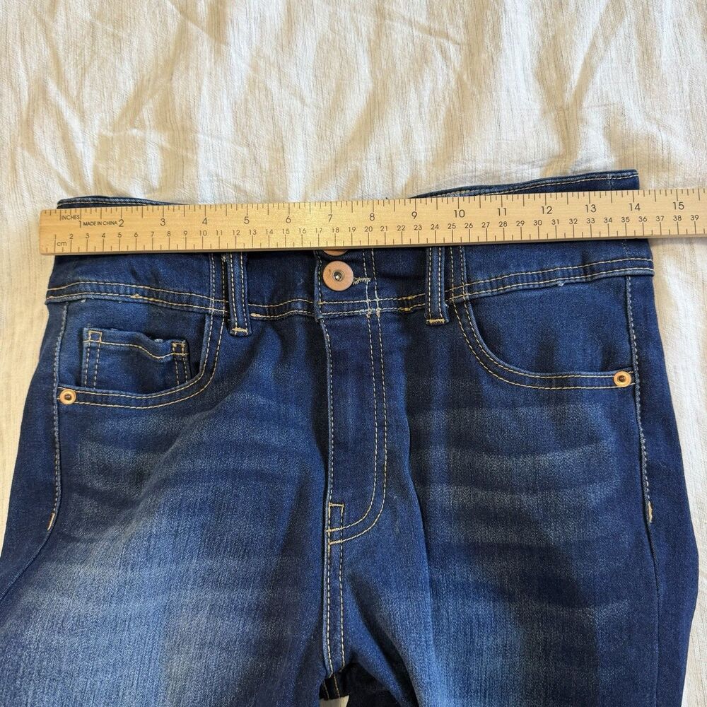 NOBO No Boundaries Juniors Size 9 Corset Skinny Jeans Cropped Cuffed - Picture 15 of 16